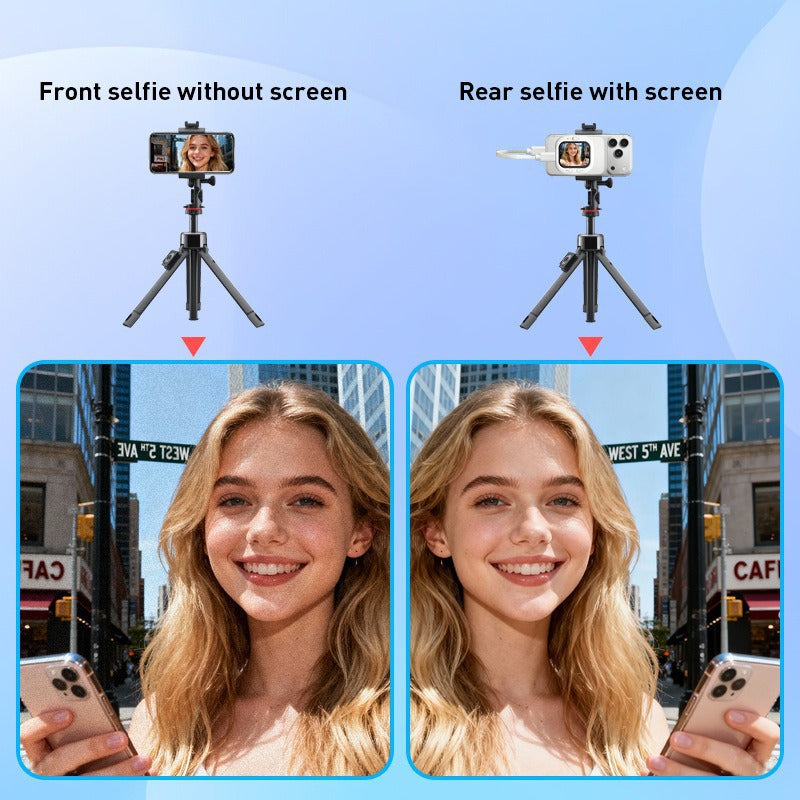 Mini Portable Clip-On Camera with Remote Shutter | Rechargeable Compact Camera | Wireless Remote & Lightning Adapter Included