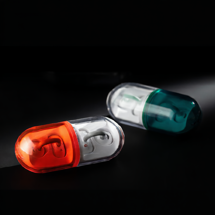 Moondrop Open Ear Wireless Earbuds Hardware AI Noise Cancellation Dipole Acoustic Design Crystal Clear Calls 90H Standby Dual Device Connection Bluetooth TWS for iPhone Android Work Music