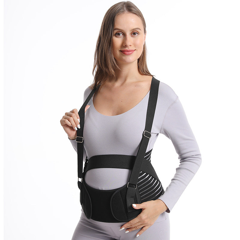 Mengdeyuan Pregnancy Support Belt | Bionic Hands Anti-Fall Maternity Belt | Reduces Abdominal Burden | Spine & Fetal Position Protection | All Stages