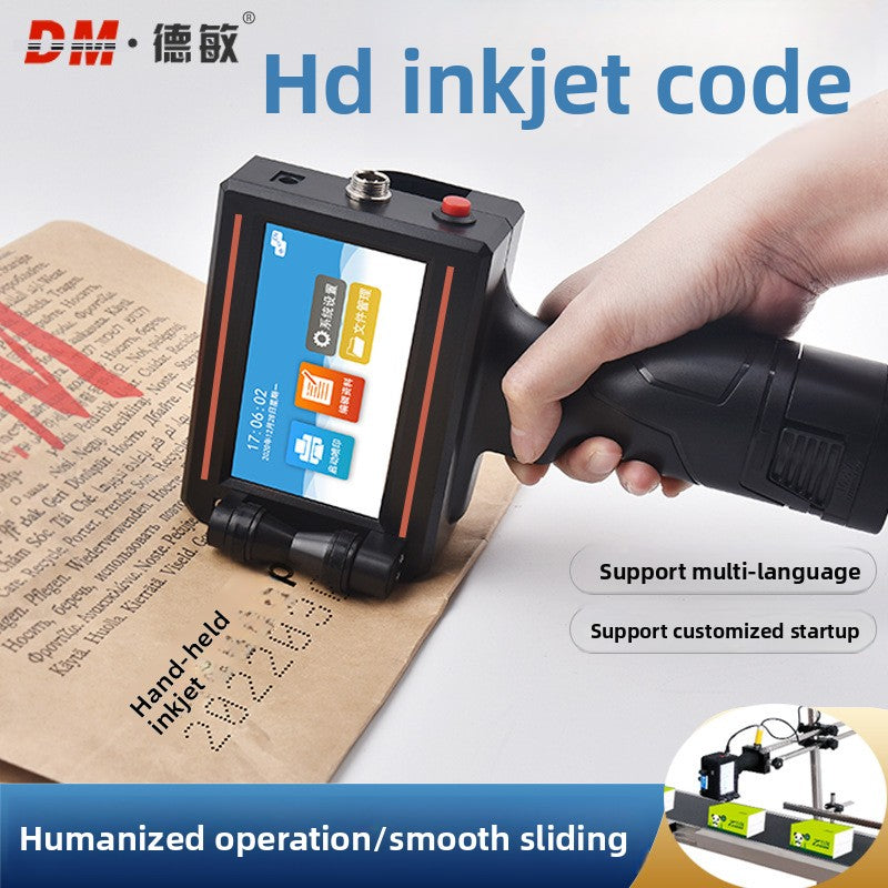 SEO Title
Handheld Inkjet Printer 2.7mm | Smart Touchscreen Portable Date Coder | Expiry Date Batch Number Printing Machine with Quick-Dry Ink