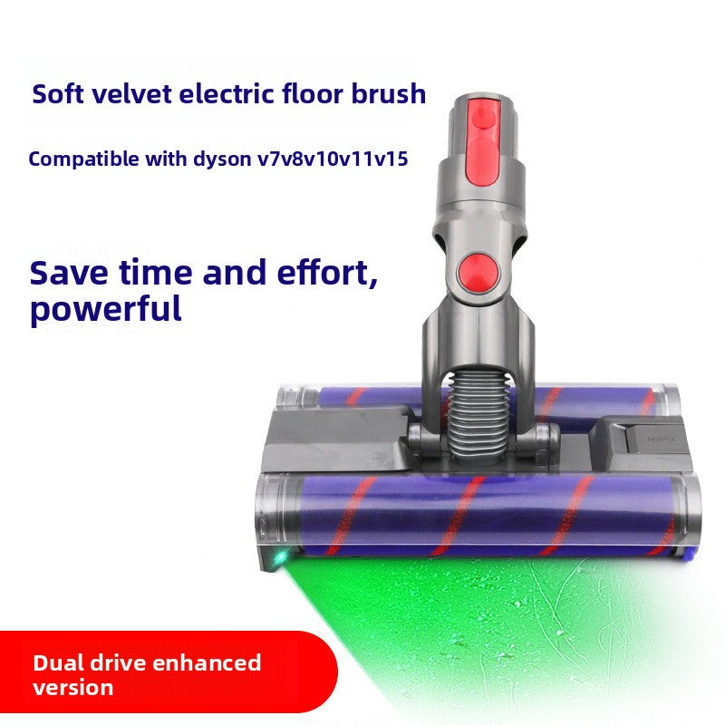 Dyson Compatible Motorized Cleaner Head | Direct Drive Floor Tool Attachment for Dyson V7 V8 V10 V11 V15 Cordless Vacuum