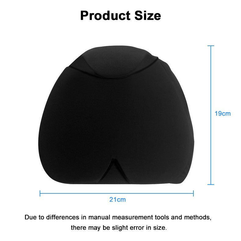 Gel Headache Relief Ice Cap with Ponytail Hole, Full Head Coverage Migraine Hat for Cold and Hot Therapy
