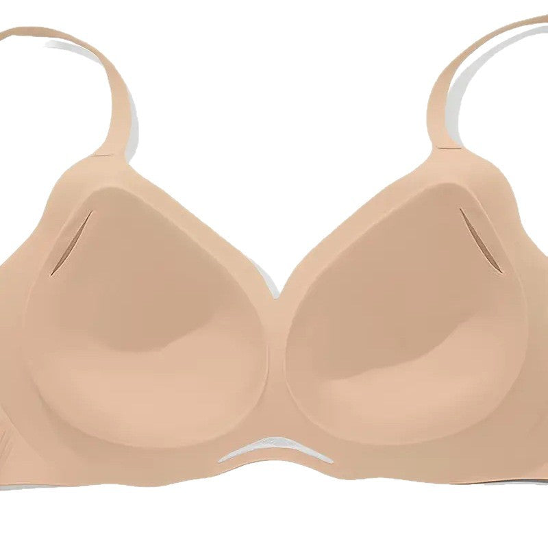 Women's Full Coverage Underwire Bra | Smooth Molded Cup Keyhole Detail T-Shirt Bra | Everyday Support Bra