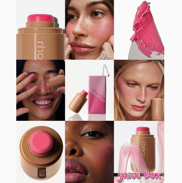 Cream Blush Stick | Buildable Cheek & Lip Color | Multi-Shade Dewy Glow Blush Balm