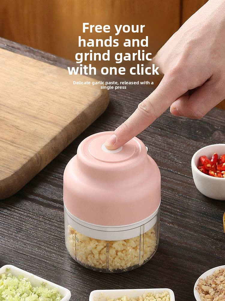 Electric Garlic Mincer and Crusher