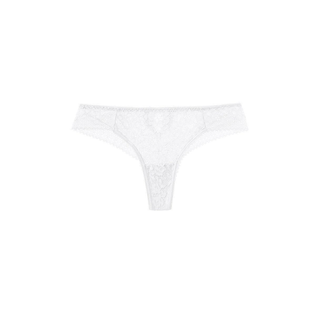 White Lace High Cut Brief | Sheer Floral Lace Cheeky Panty | Sexy See Through Lingerie Underwear Women