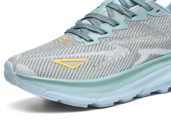 Black Knit Running Shoes for Men & Women | Lightweight Cushioned Sneakers | All Black Athletic Training Footwear