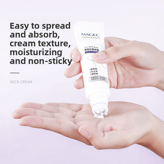 MAGEC Vaseline Fullerene Neck Cream | Firming Anti-Wrinkle Neck Treatment | Niacinamide + Fullerene | Tightening & Moisturizing Neck Skin