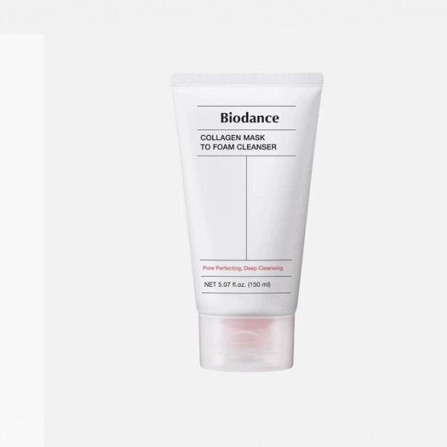 Biodance Collagen Mask to Foam Cleanser | Pore Perfecting Deep Cleansing Korean 2-in-1 Collagen Face Wash 150ml