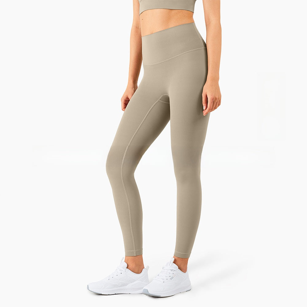 High Waist Yoga Leggings | Buttery Soft Squat Proof Athletic Tights | Women's Gym Workout Pants ? Chocolate Brown