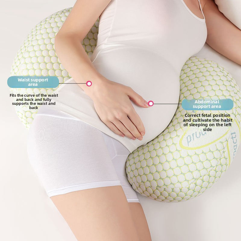 Pregnancy Belly & Waist Support Pillow Set | Deep Sleep Maternity Cushion | Abdominal Support Does Not Collapse | Side Sleeper Bump Pillow All Trimesters