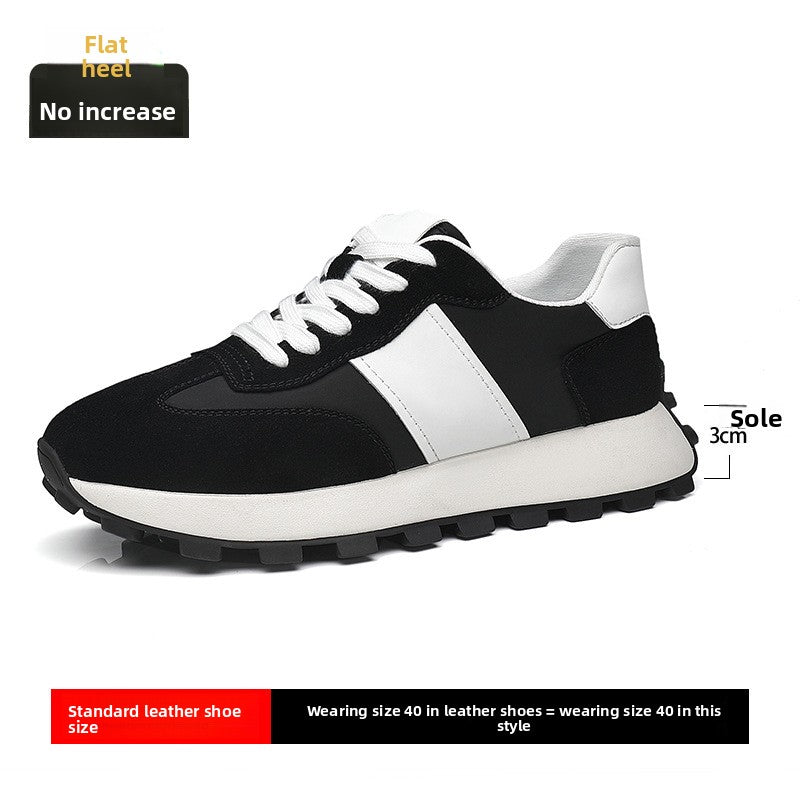 Light Gray Suede Retro Runner Sneaker Beige Panel White Lace Up Gum Sole Casual | Women Men Comfortable Everyday Walking Fashion Sneaker Shoes