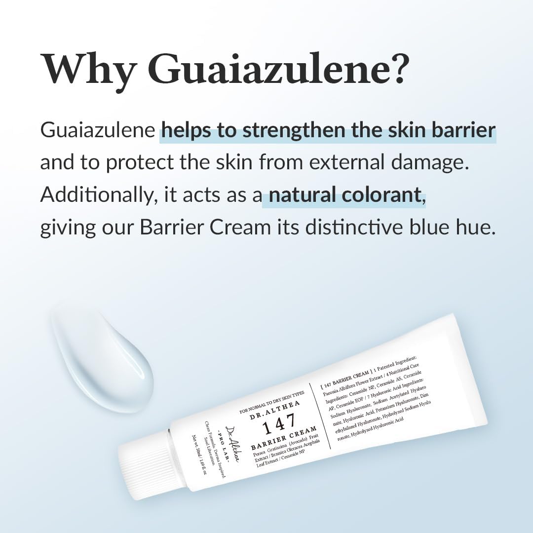 Dr. Althea 147 Barrier Cream Set of 2 | Ceramide Moisturizer for Dry Skin | 50ml x2 | Free Worldwide Shipping