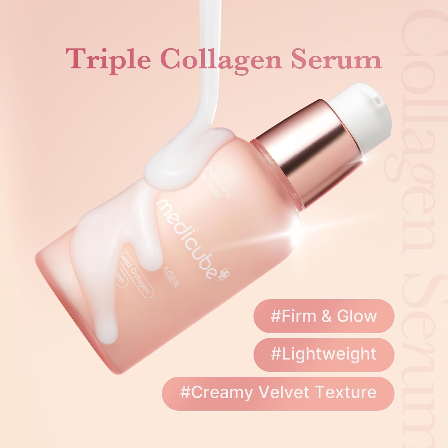 Medicube Triple Collagen Serum Buy One Get One Free | Hydrolyzed Collagen Anti-Aging Korean Face Serum