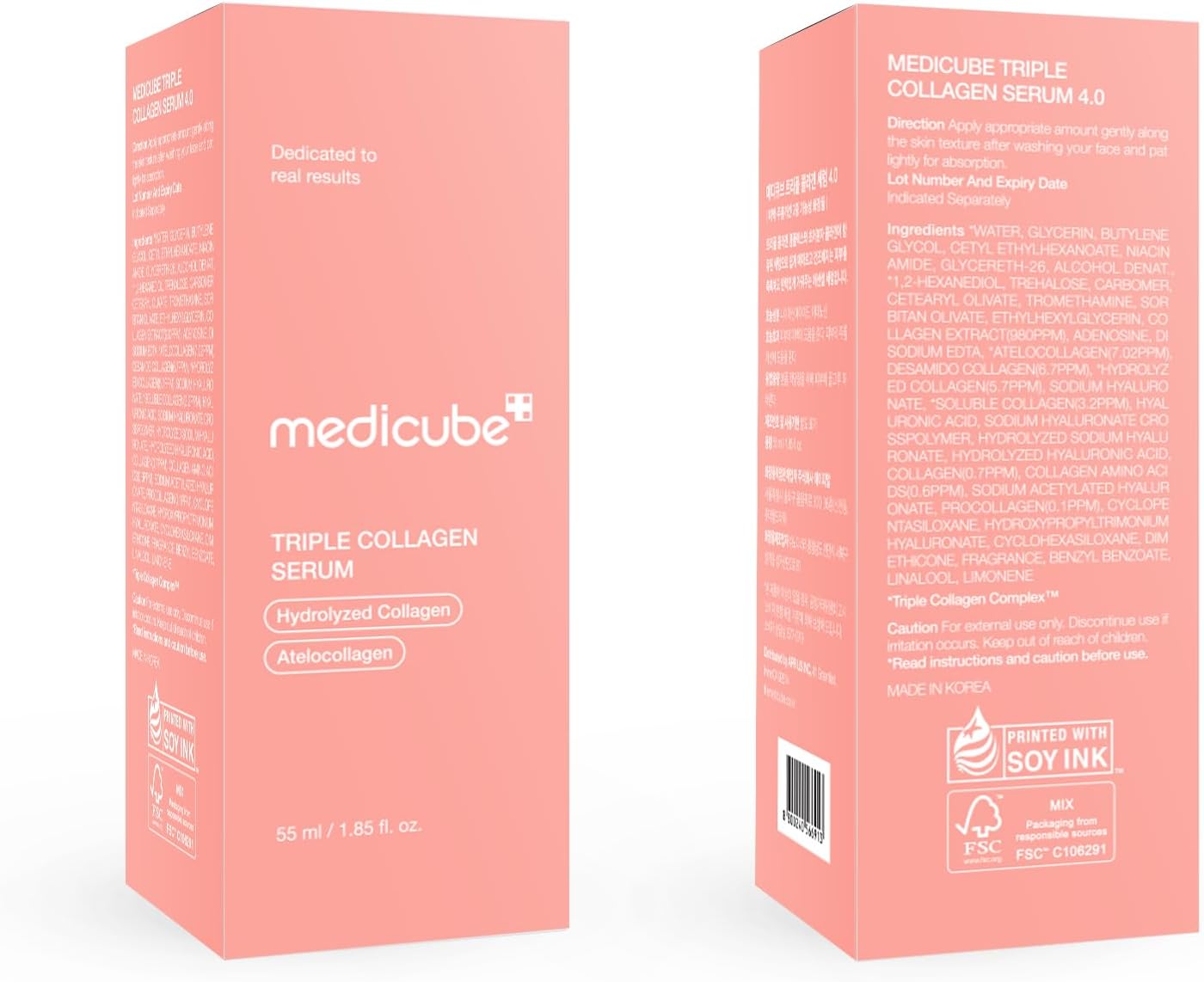 Medicube Triple Collagen Serum Buy One Get One Free | Hydrolyzed Collagen Anti-Aging Korean Face Serum
