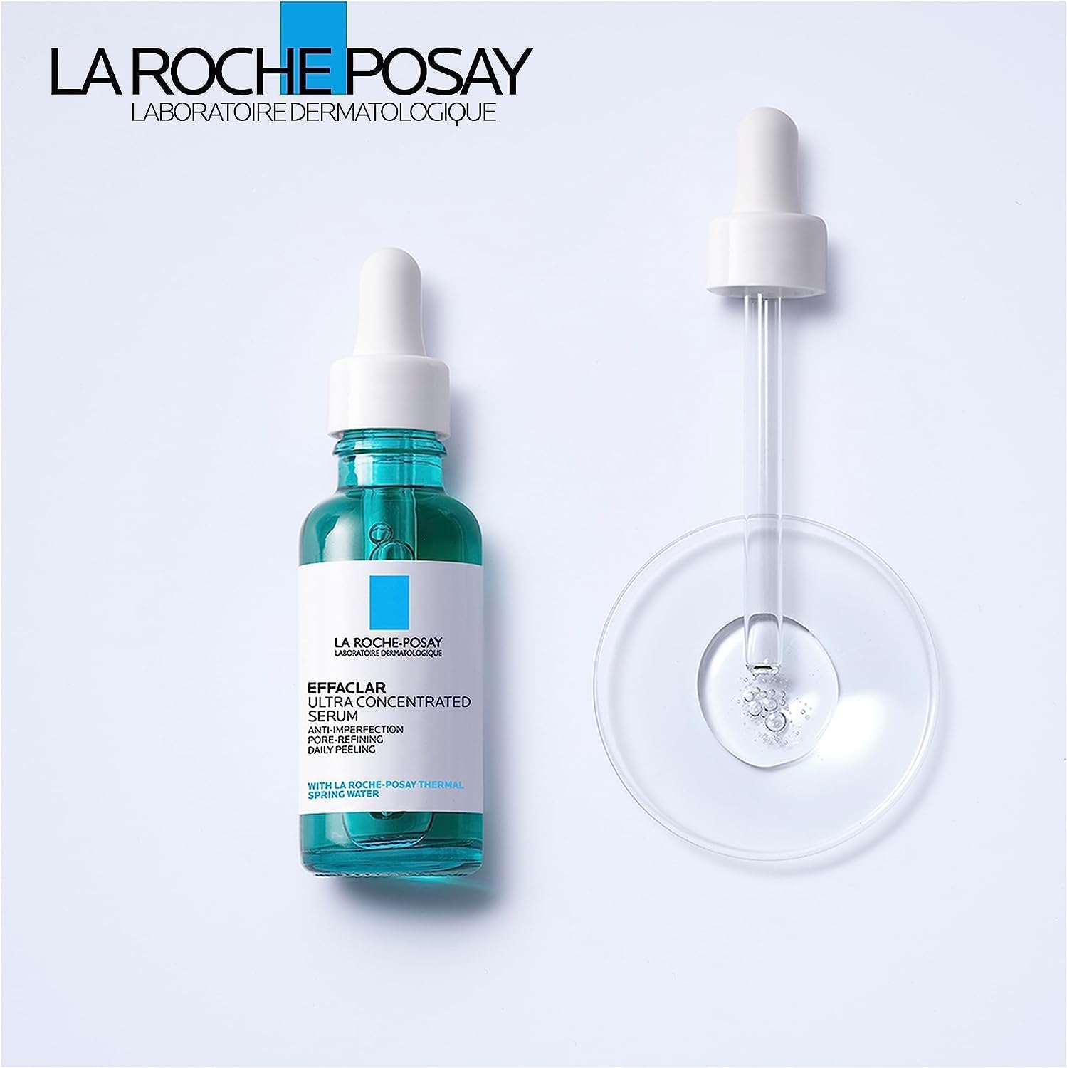 La Roche-Posay Effaclar Serum Ultra Concentré Set of 2 | Anti-Imperfection Marks Daily Peeling Acne Face Serum