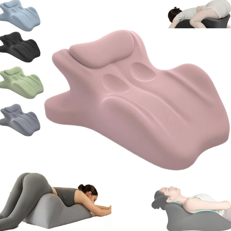 Multifunctional Wedge Pillow | Memory Foam Hip Elevation Pillow for Back Pain Relief Pregnancy & Body Support