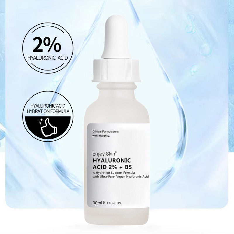 Enjoy Skin Hyaluronic Acid 2% + B5 Serum - Ultra-Pure Vegan Hydration Support Formula | Clinical Formulation 30ml