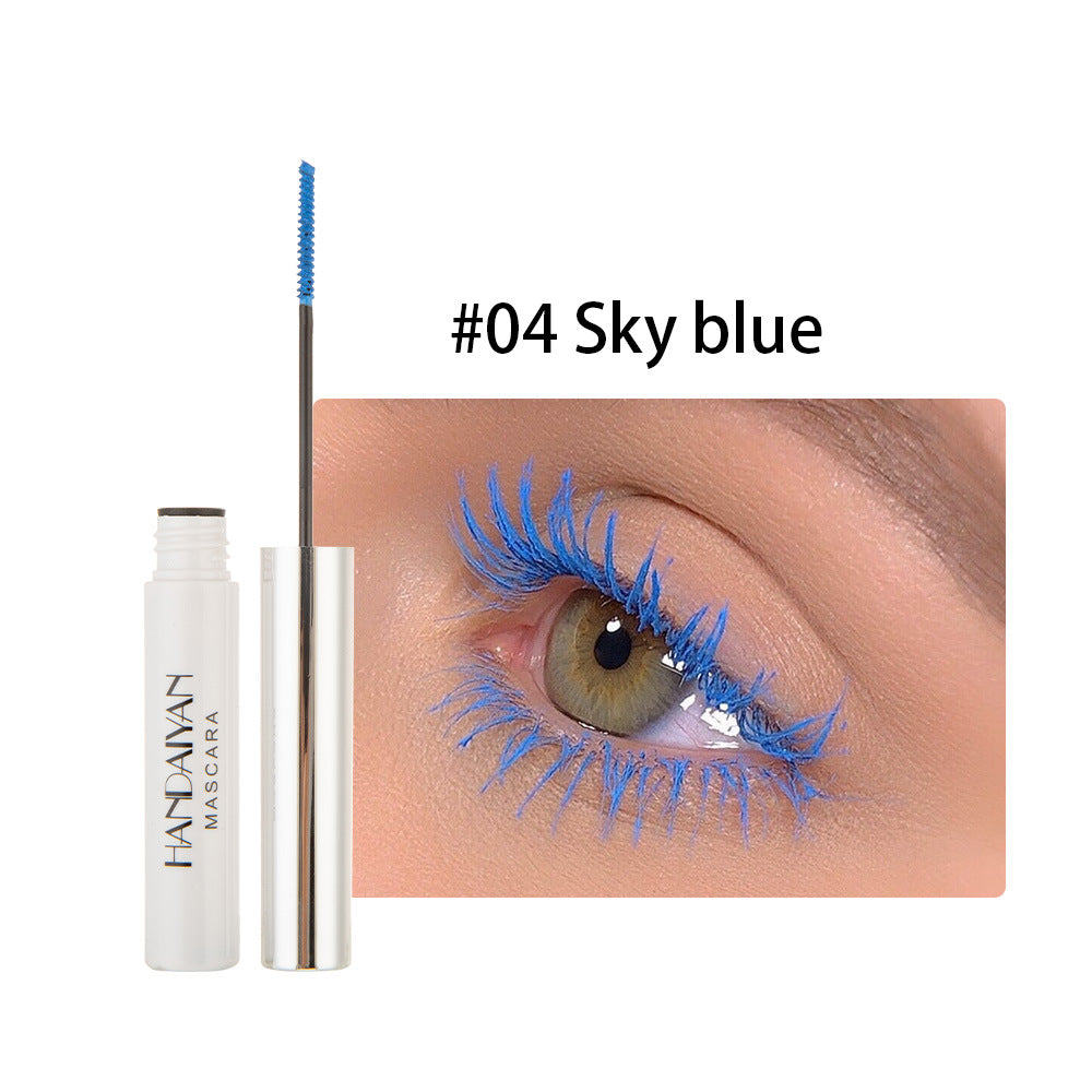HANDAIYAN Colorful Mascara | Rainbow Colored Lash Mascara | Long Lasting Volumizing & Lengthening | Festival Makeup | Pink Blue Purple