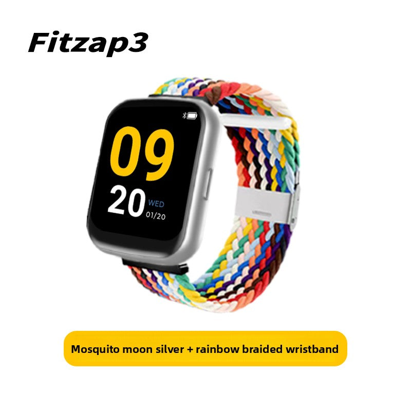 ساعة Fitzap3 الذكية المزودة بصدمة كهربائية | شاشة لمس كاملة، منبه صامت، أداة تنبيه، ساعة ذكية مضادة للإرهاق 