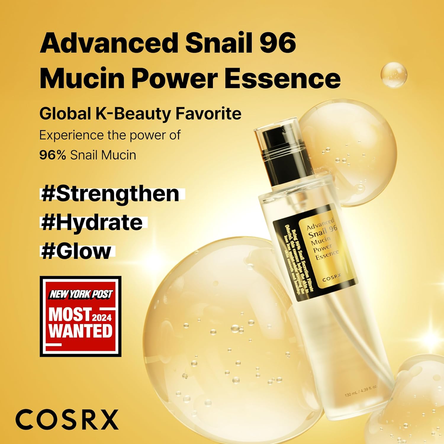 Advanced Snail 96 Mucin Power Essence Set of 2 | Korean Skin Care Serum 100ml x2