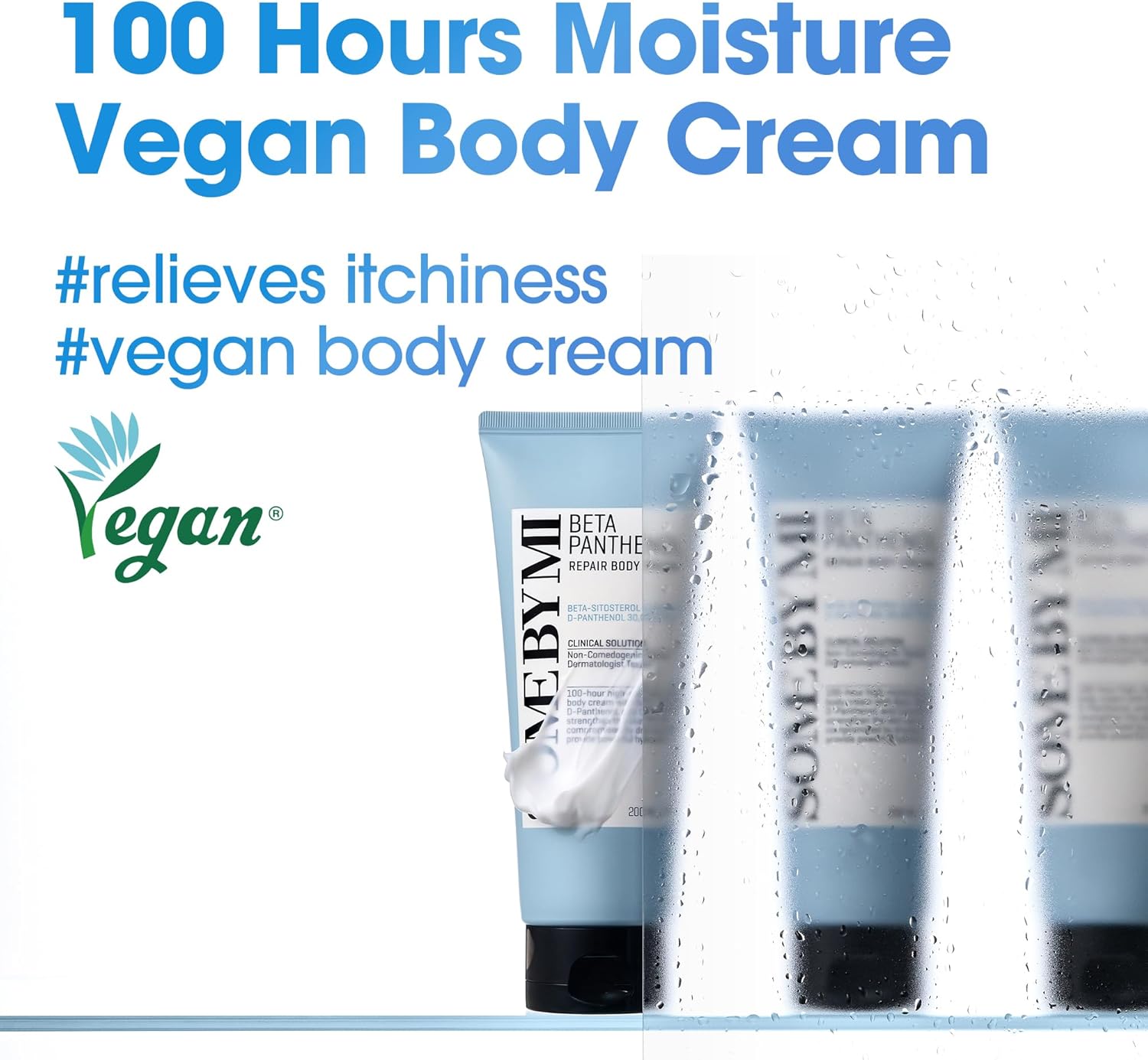 Some By Mi Beta Panthenol Repair Body Cream 200ml | Set of 2 | 100-Hour Moisture Barrier | Ceramide & D-Panthenol 30,000ppm