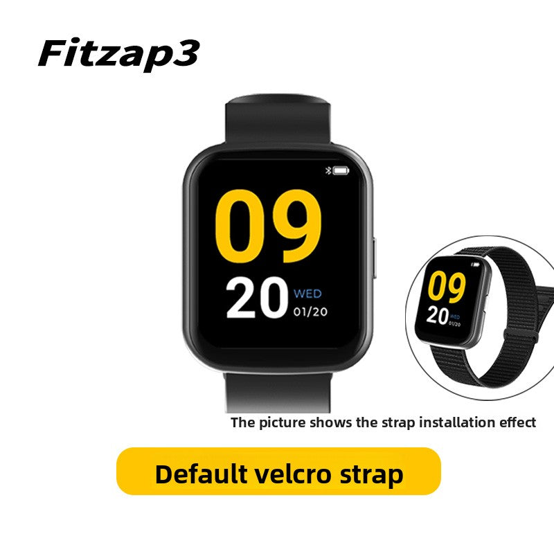 ساعة Fitzap3 الذكية المزودة بصدمة كهربائية | شاشة لمس كاملة، منبه صامت، أداة تنبيه، ساعة ذكية مضادة للإرهاق 
