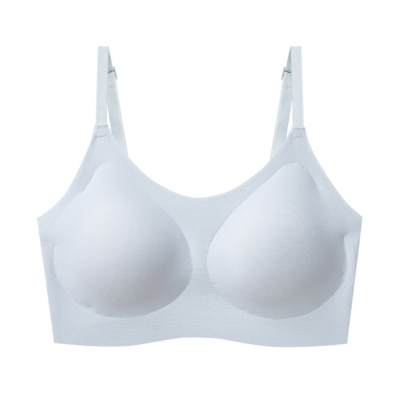 Nahtloser, unsichtbarer Bralette für Damen | Ultraleichte Träger Kabelloser, glatter BH | Bügelloser, hautfarbener Komfort-BH