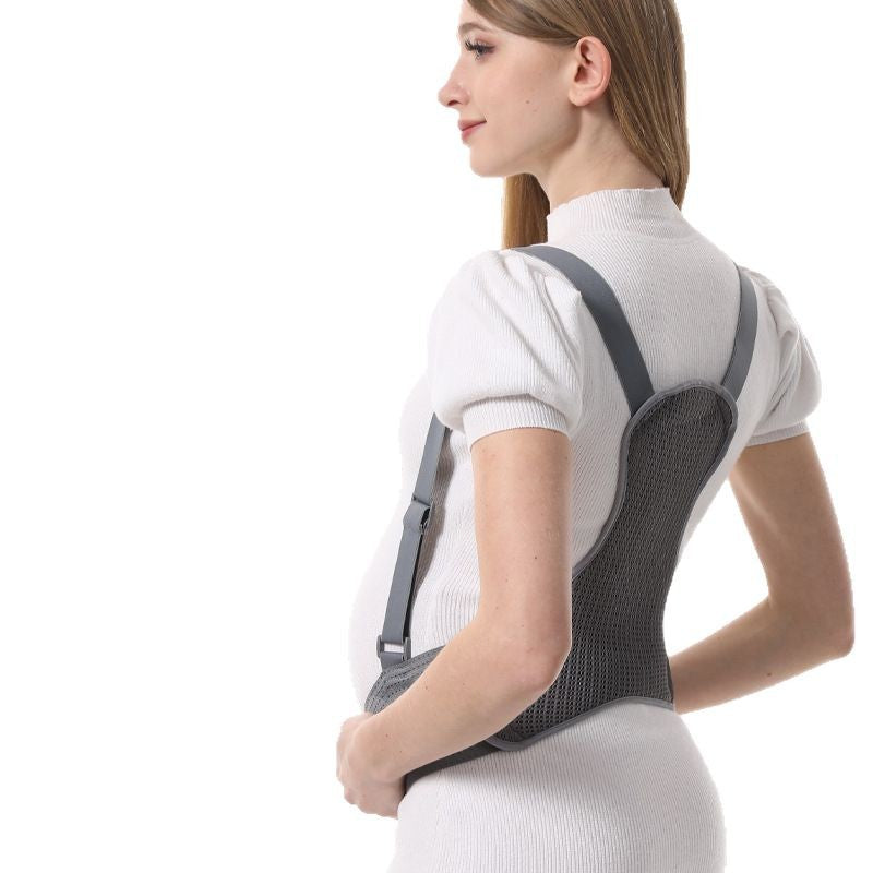 Mengdeyuan Pregnancy Support Belt | Bionic Hands Anti-Fall Maternity Belt | Reduces Abdominal Burden | Spine & Fetal Position Protection | All Stages