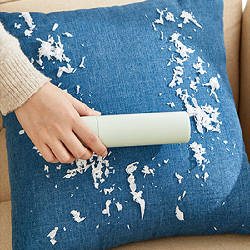 Reusable Lint & Pet Hair Remover Brush | Self-Cleaning Fabric Lint Roller for Clothes Sweaters Sofas & Coats ? No Refills Needed