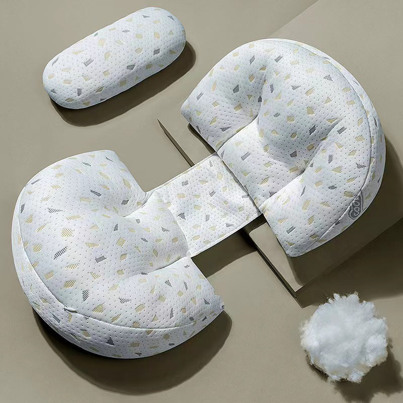 Pregnancy Belly & Waist Support Pillow Set | Deep Sleep Maternity Cushion | Abdominal Support Does Not Collapse | Side Sleeper Bump Pillow All Trimesters