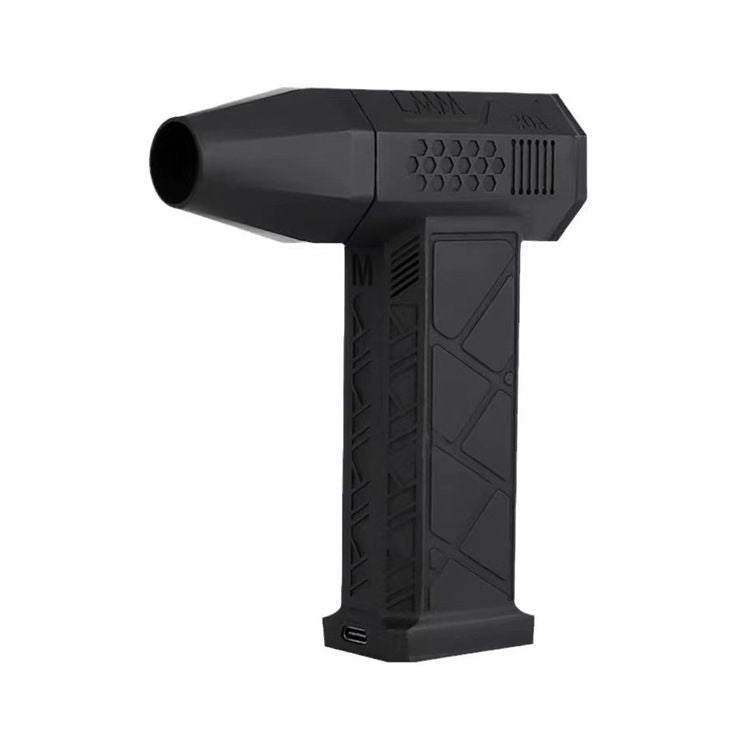 Portable Handheld Turbo Fan 52m/s | 200W Brushless Motor Cordless Air Blower | 15W Fast Charge Wireless Jet Fan