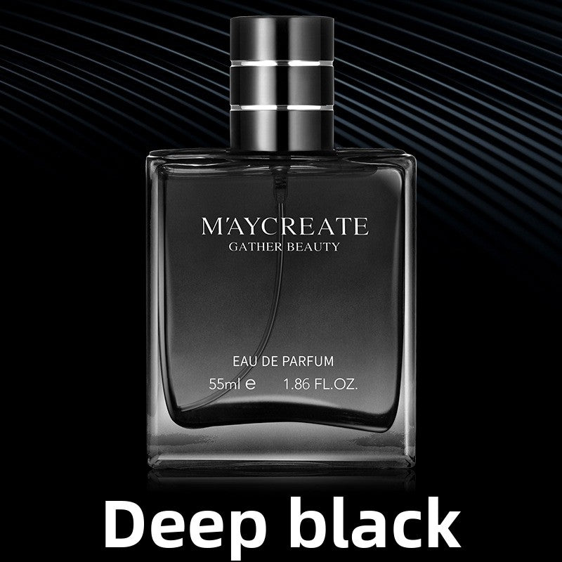 M'AYCREATE Elegant Blue Eau de Parfum 55ml - Long Lasting Men's Fragrance - Luxury Deep Blue Bottle EDP Cologne Spray - Sophisticated Aromatic Scent for Men