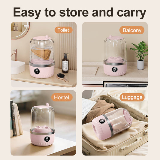 Mini-Wasserkocher mit Touchscreen | Tragbarer Schongarer für Vogelnesttee, Kräutersuppen und Eintöpfe