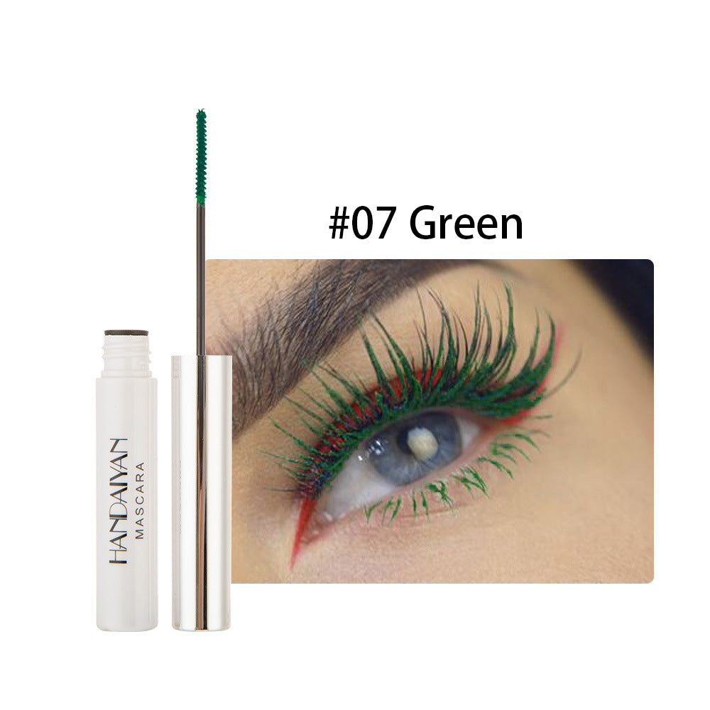 HANDAIYAN Colorful Mascara | Rainbow Colored Lash Mascara | Long Lasting Volumizing & Lengthening | Festival Makeup | Pink Blue Purple