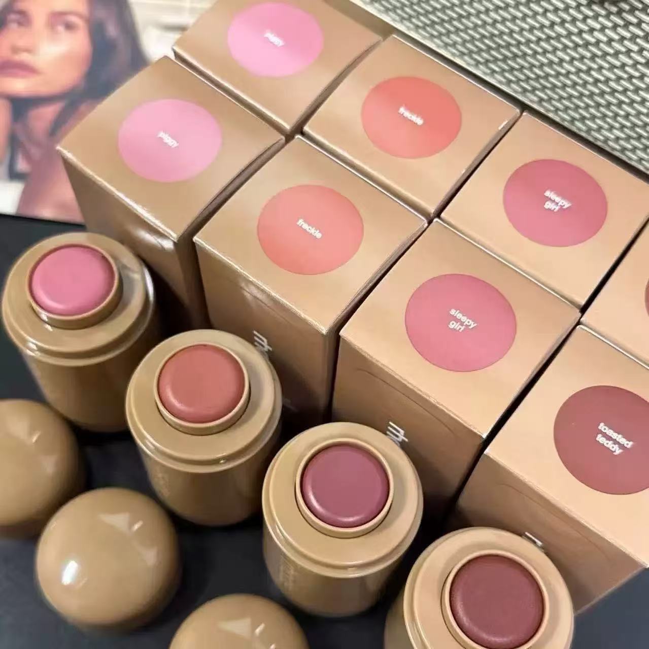 Cream Blush Stick | Buildable Cheek & Lip Color | Multi-Shade Dewy Glow Blush Balm