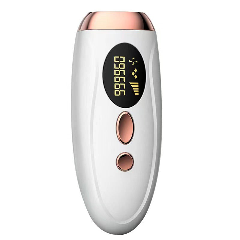 IPL Photon Rejuvenation Hair Removal Device Kit | Permanent Painless Laser Hair Remover | Includes Goggles Razor Charger & Manual | Rose Gold
