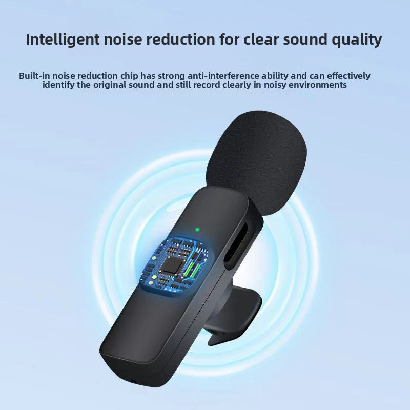 Wireless Lavalier Microphone Set for USB-C | 2 Clip-On Mics & Receiver | Plug & Play for Android, Phones & Laptops | Vlog, Interview & Content Creation