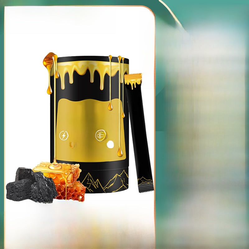 Himalayan Shilajit Honey Sticks | Fulvic Acid + Organic Honey | On-The-Go Energy Supplement ? 30 Sticks