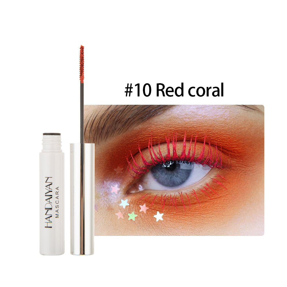 HANDAIYAN Colorful Mascara | Rainbow Colored Lash Mascara | Long Lasting Volumizing & Lengthening | Festival Makeup | Pink Blue Purple
