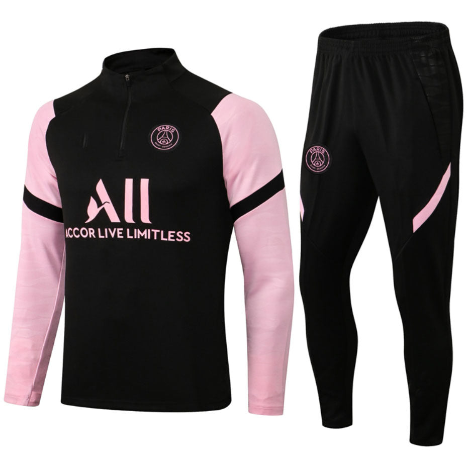 Tuta da Allenamento Real Madrid 2024 – Set Completo Adidas Nero & Oro | Emirates Fly Better