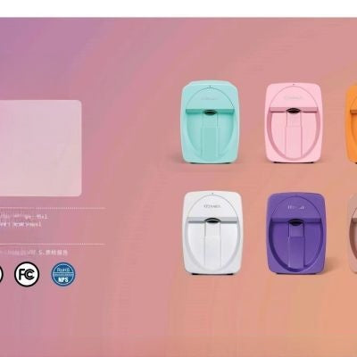 Smart Nail Art Printer Machine | App-Controlled Automatic Nail Design Printer | DIY Digital Nail Polish Printing System for Home & Salon