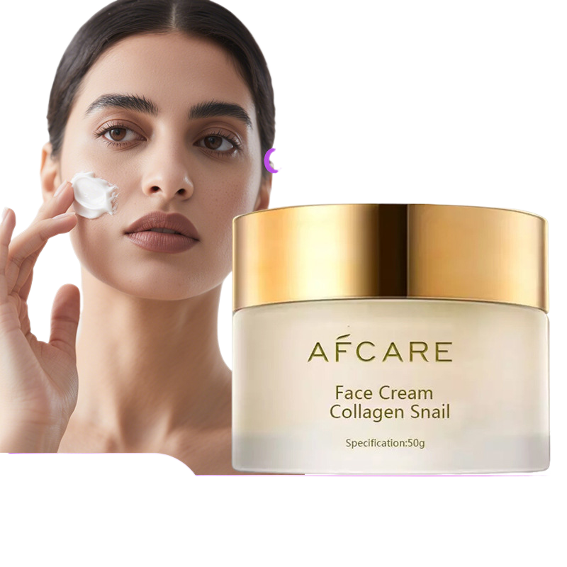 AFCARE Face Cream Collagen Snail 50g | Anti-Aging Moisturizer | Skin Repair, Firming & Brightening Facial Cream