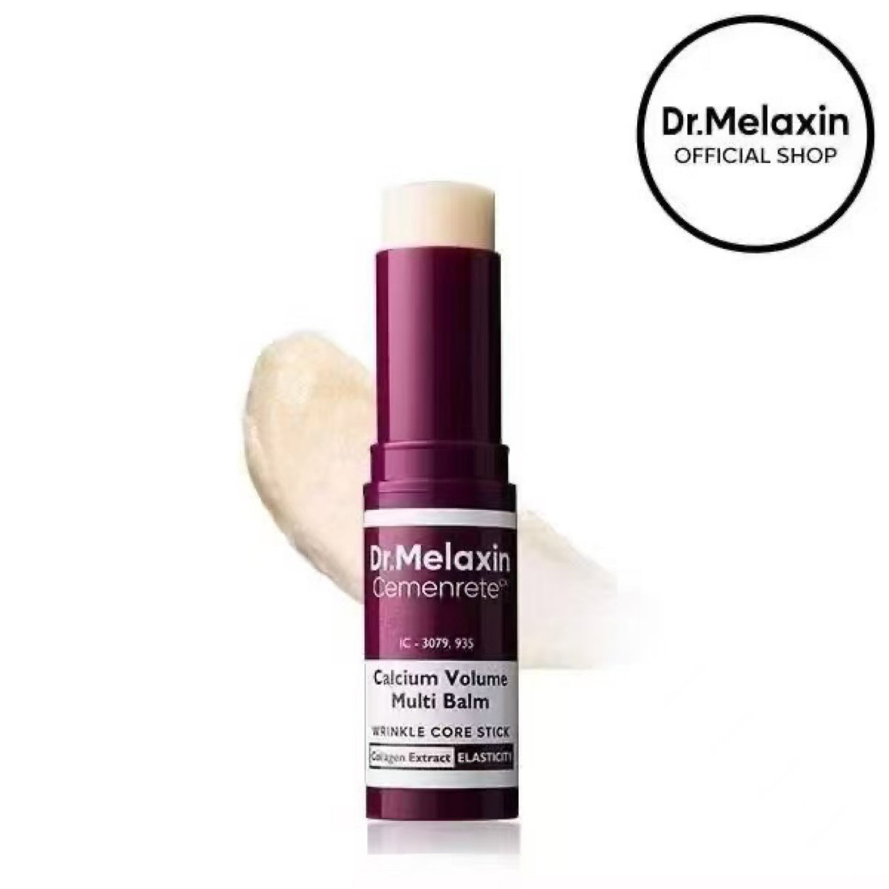 Dr.Melaxin Cemenrete Calcium Volume Multi Balm- Wrinkle Core Stick with Collagen Extract | Anti-Aging Elasticity Skin Balm | Korean Skincare