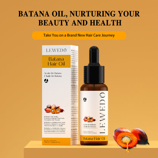 Lewedo Batana Hair Oil 50ml | Revitalize Hair, Prevent Breakage & Split Ends