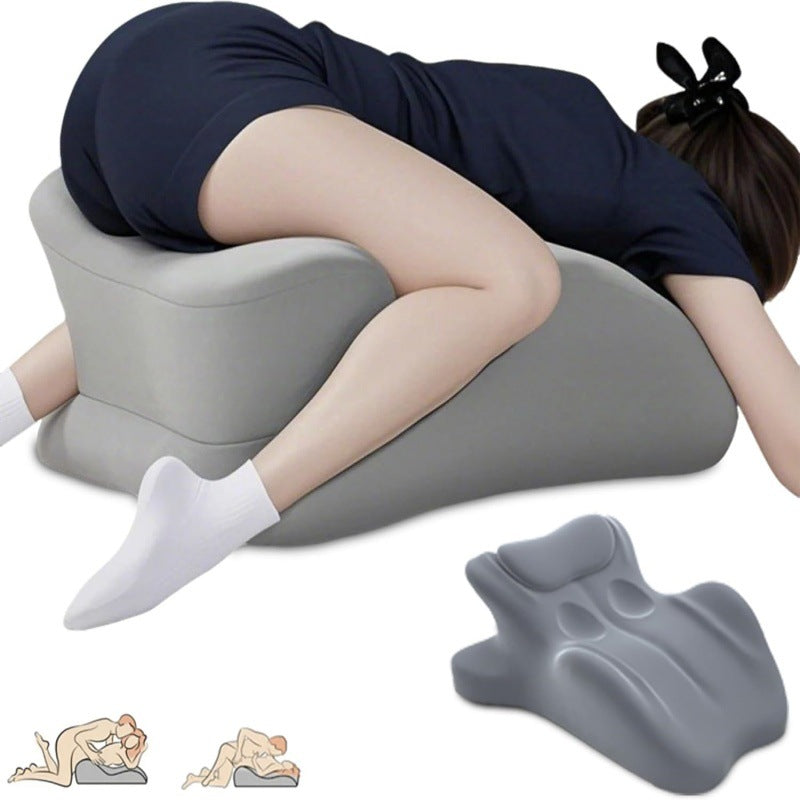 Multifunctional Wedge Pillow | Memory Foam Hip Elevation Pillow for Back Pain Relief Pregnancy & Body Support