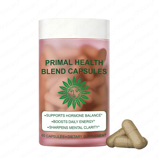 Primal Health Blend Capsules | Hormone Balance Energy Boost Mental Clarity Dietary Supplement 60 Capsules