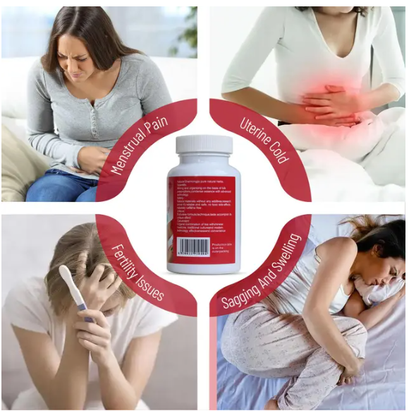 WinsTown Fibroid Tablet Candy 60 Tablets | Natural Uterine Fibroid Support Supplement for Women