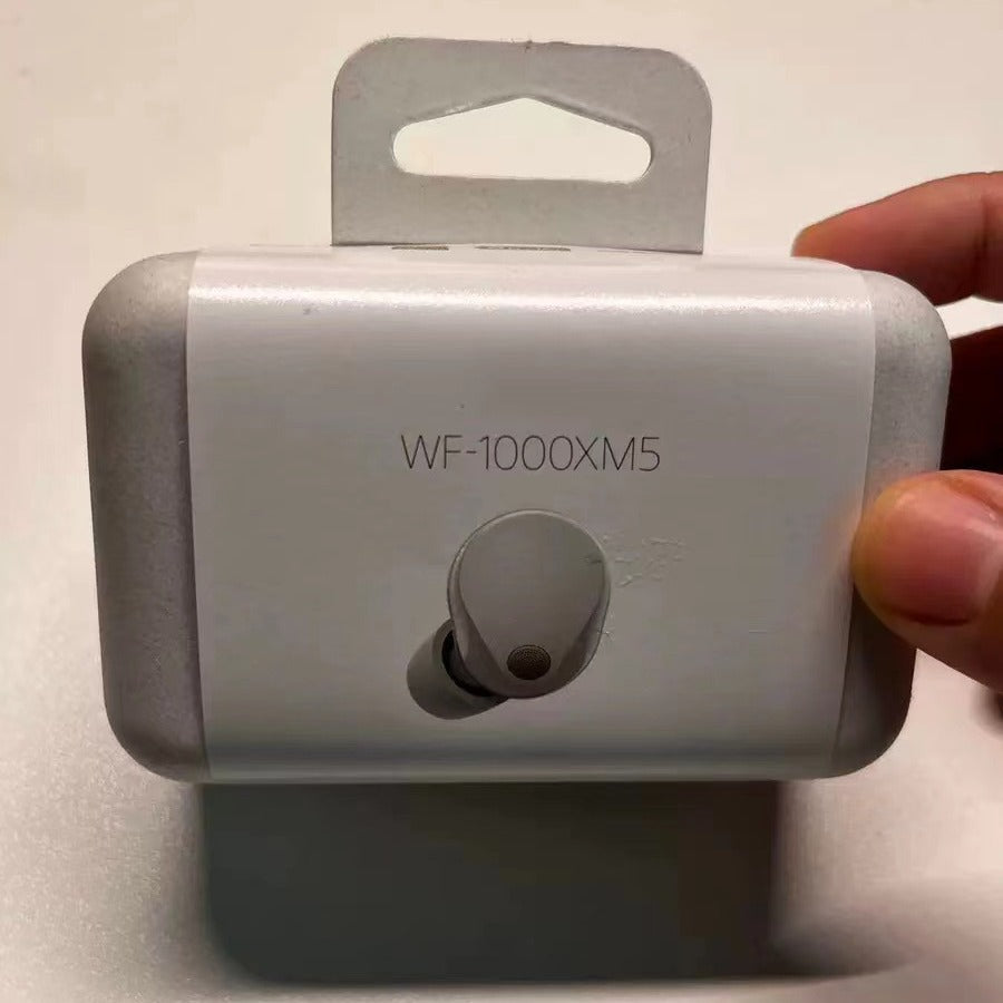 Sony WF-1000XM5 Wireless Earbuds Industry Leading ANC Active Noise Cancellation Bluetooth 5.3 LDAC Hi-Res Audio 8H Battery Multipoint Connection Speak-to-Chat for iPhone Android Silver White