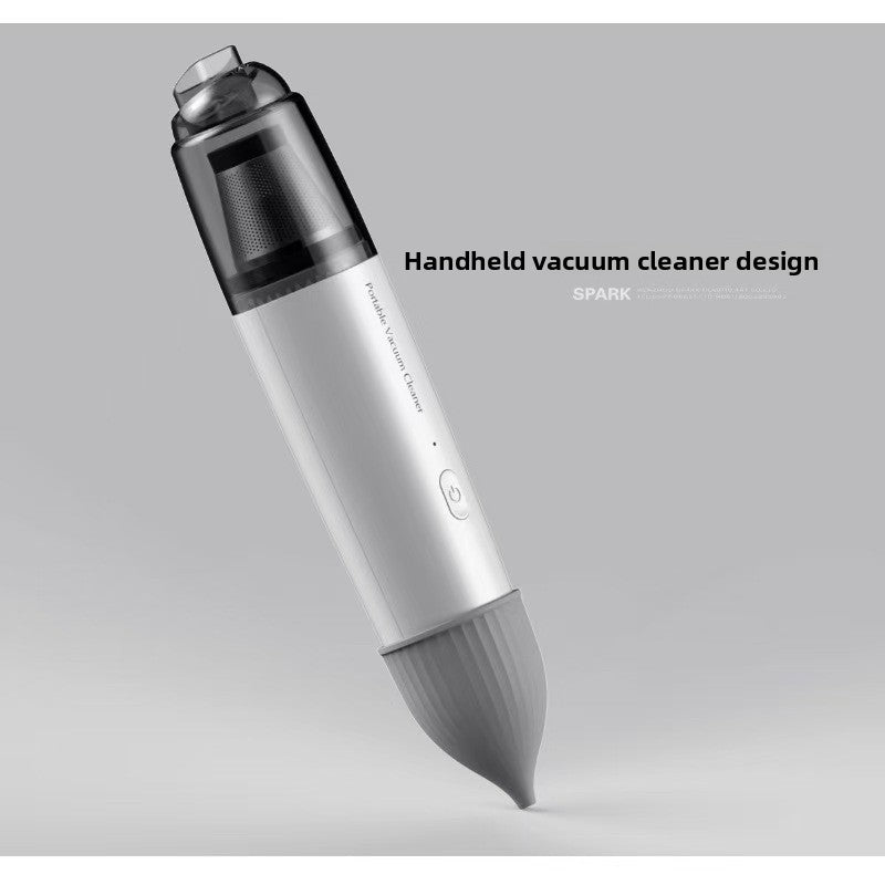 Wireless Portable Vacuum Cleaner - Cordless Mini Handheld Vacuum with Strong Suction & Brush Attachment | Car & Home Use